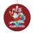 Mele Kalikimaka Christmas Ornament Surfing Cute Santa Hawaiian Christmas - Wonder Print Shop