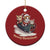 Meowy Christmas Cute Cat Sleigh Christmas Ornament - Wonder Print Shop