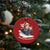 Meowy Christmas Cute Cat Sleigh Christmas Ornament - Wonder Print Shop