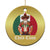 Mexico Xmas Christmas Ornament Cholo Claus Mexican Santa Sombrero Feliz Navidad - Wonder Print Shop