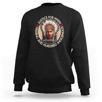 Dark charcoal sweatshirt with circular back graphic portrait and text