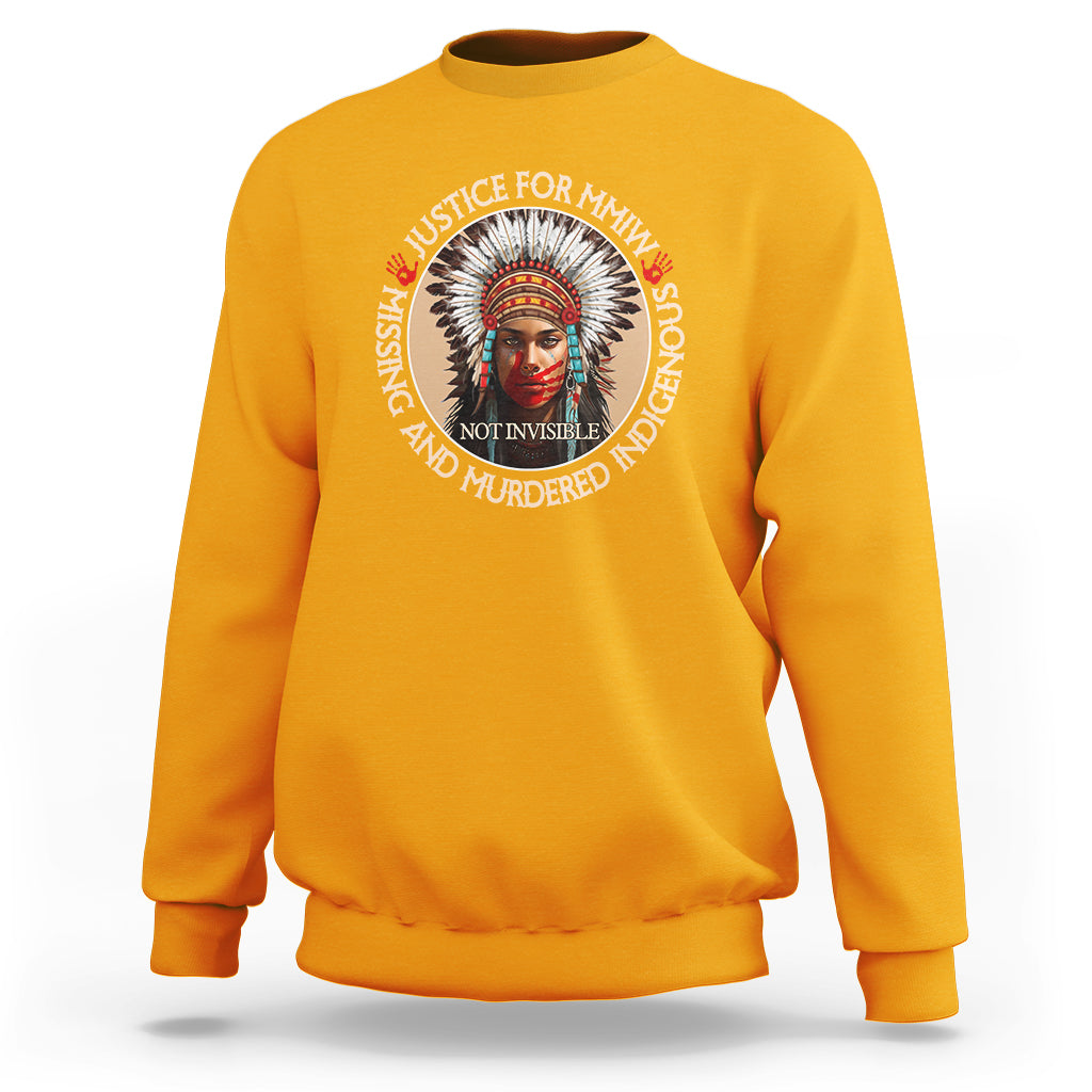Gold sweatshirt with circular back graphic portrait and text