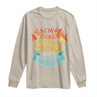 Blindness Visual Impairment Long Sleeve Shirt I'm Legally Blind Not Stupid