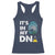 Saint Lucia Racerback Tank Top It's In My DNA Beautiful Beach