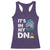 Saint Lucia Racerback Tank Top It's In My DNA Beautiful Beach