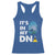 Saint Lucia Racerback Tank Top It's In My DNA Beautiful Beach