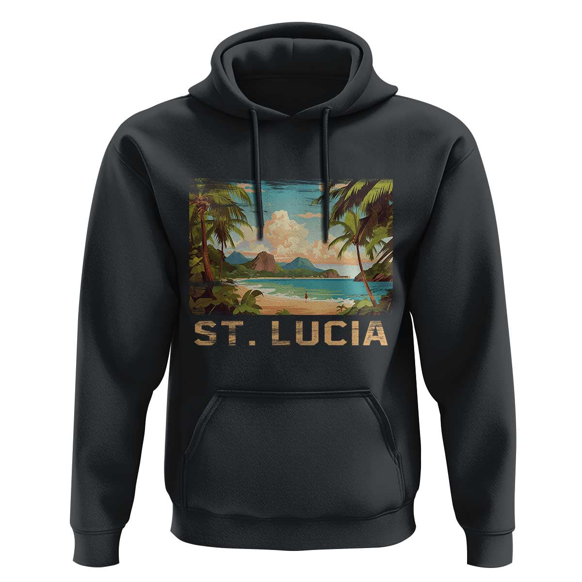 Saint Lucia Hoodie St. Lucia Beach Trip