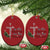 Jesus Is The Reason For The Season Christmas Ornament - Wonder Print Shop