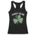 St. Patrick's Day Patriotic America Pride Racerback Tank Top Lucky To Be American