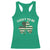 St. Patrick's Day Patriotic America Pride Racerback Tank Top Lucky To Be American