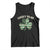 St. Patrick's Day Patriotic America Pride Tank Top Lucky To Be American