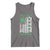 St. Patrick's Day Patriotic America Pride Tank Top Lucky To Be American Shamrock Flag