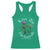 Funny St. Patrick's Day Racerback Tank Top Kiss Me I'm Scottish