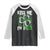 Funny St. Patrick's Day Raglan Shirt Kiss Me I'm iRizz Shamrock