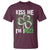 Funny St. Patrick's Day T Shirt Kiss Me I'm iRizz Shamrock