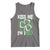 Funny St. Patrick's Day Tank Top Kiss Me I'm iRizz Shamrock