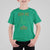 Funny St. Patrick's Day T Shirt For Kid Kiss Me I'm iRizz Cool Leprechaun