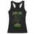 Funny St. Patrick's Day Racerback Tank Top Kiss Me I'm iRizz Cool Leprechaun