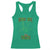 Funny St. Patrick's Day Racerback Tank Top Kiss Me I'm iRizz Cool Leprechaun