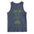 Funny St. Patrick's Day Tank Top Kiss Me I'm iRizz Cool Leprechaun