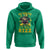 Funny St. Patrick's Day Hoodie Skibidi St. Patrizz Cute Dog Leprechaun