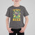 Funny St. Patrick's Day T Shirt For Kid Skibidi St. Patrizz Cute Dog Leprechaun