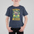 Funny St. Patrick's Day T Shirt For Kid Skibidi St. Patrizz Cute Dog Leprechaun