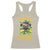 Funny St. Patrick's Day Racerback Tank Top Skibidi St. Patrizz Cute Dog Leprechaun