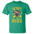 Funny St. Patrick's Day T Shirt Skibidi St. Patrizz Cute Dog Leprechaun