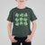 Funny St. Patrick's Day T Shirt For Kid Shamrock Lit Rizz Sigma Skibidi Rizzler No Cap Alpha