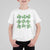 Funny St. Patrick's Day T Shirt For Kid Shamrock Lit Rizz Sigma Skibidi Rizzler No Cap Alpha