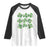 Funny St. Patrick's Day Raglan Shirt Shamrock Lit Rizz Sigma Skibidi Rizzler No Cap Alpha