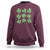 Funny St. Patrick's Day Sweatshirt Shamrock Lit Rizz Sigma Skibidi Rizzler No Cap Alpha