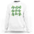 Funny St. Patrick's Day Sweatshirt Shamrock Lit Rizz Sigma Skibidi Rizzler No Cap Alpha