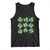 Funny St. Patrick's Day Tank Top Shamrock Lit Rizz Sigma Skibidi Rizzler No Cap Alpha