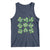 Funny St. Patrick's Day Tank Top Shamrock Lit Rizz Sigma Skibidi Rizzler No Cap Alpha