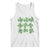 Funny St. Patrick's Day Tank Top Shamrock Lit Rizz Sigma Skibidi Rizzler No Cap Alpha