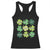 Funny St. Patrick's Day Racerback Tank Top Lit Rizz Sigma Skibidi Rizzler No Cap Alpha