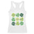 Funny St. Patrick's Day Racerback Tank Top Lit Rizz Sigma Skibidi Rizzler No Cap Alpha