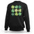 Funny St. Patrick's Day Sweatshirt Lit Rizz Sigma Skibidi Rizzler No Cap Alpha