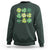 Funny St. Patrick's Day Sweatshirt Lit Rizz Sigma Skibidi Rizzler No Cap Alpha