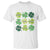 Funny St. Patrick's Day T Shirt Lit Rizz Sigma Skibidi Rizzler No Cap Alpha