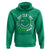 Funny St. Patrick's Day Hoodie Happy St Pat Rizz Day Shamrock Lucky Face