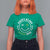 Funny St. Patrick's Day T Shirt For Women Happy St Pat Rizz Day Shamrock Lucky Face