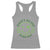 Funny St. Patrick's Day Racerback Tank Top Happy St Pat Rizz Day Lucky Shamrock Face