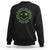 Funny St. Patrick's Day Sweatshirt Happy St Pat Rizz Day Lucky Shamrock Face