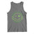 Funny St. Patrick's Day Tank Top Happy St Pat Rizz Day Lucky Shamrock Face