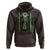 St. Patrick's Day Hoodie Saint Patrick Art Aesthetic Stained Glass