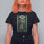 St. Patrick's Day T Shirt For Women Saint Patrick Art Aesthetic Stained Glass