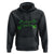 St. Patrick's Day Hoodie Good Luck And Good Vibes Shamrock Coquette Bow